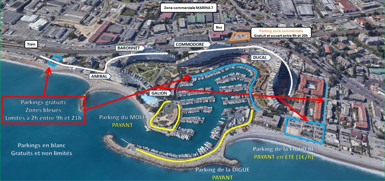 Dream French Riviera - Fame Marina Baie Des Anges Διαμέρισμα Villeneuve-Loubet Εξωτερικό φωτογραφία